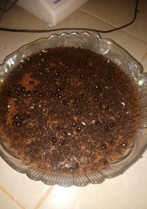 Foto resep Puding terapung coklat