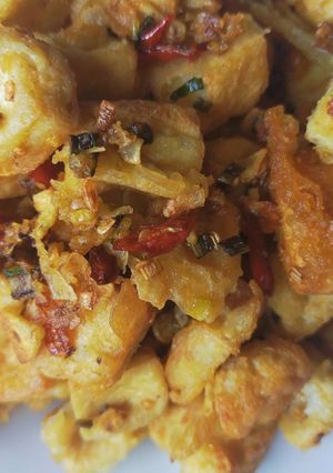 Foto resep Tahu Crispy Cabai Garam