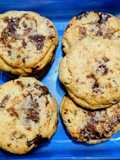 Μπισκότα - μπόμπα (cookies) με σοκολάτα ΧΩΡΙΣ μίξερ που διατηρούν το σχήμα τους ✨