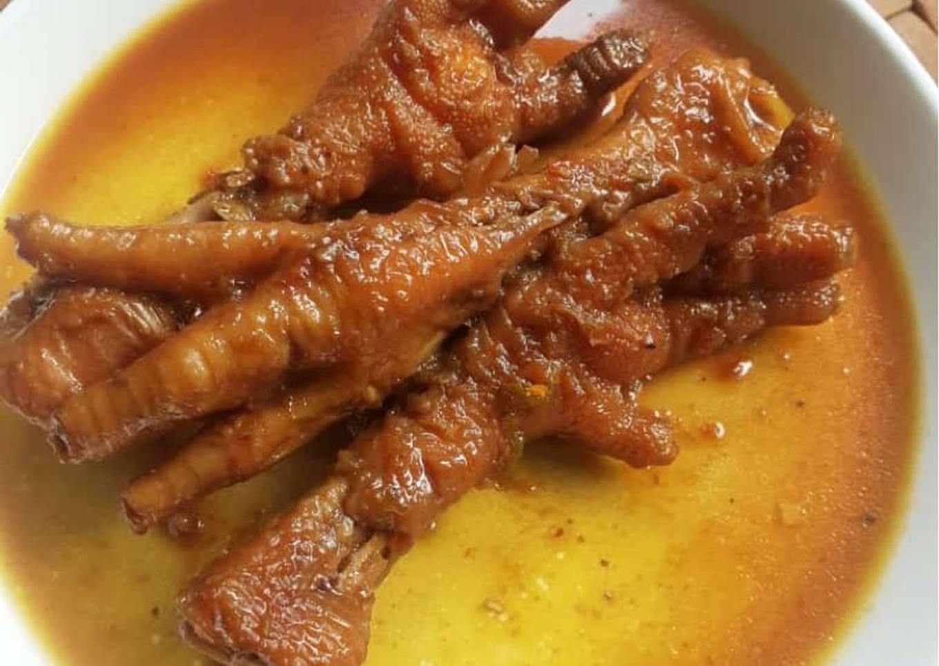 Semur Ceker Pedas