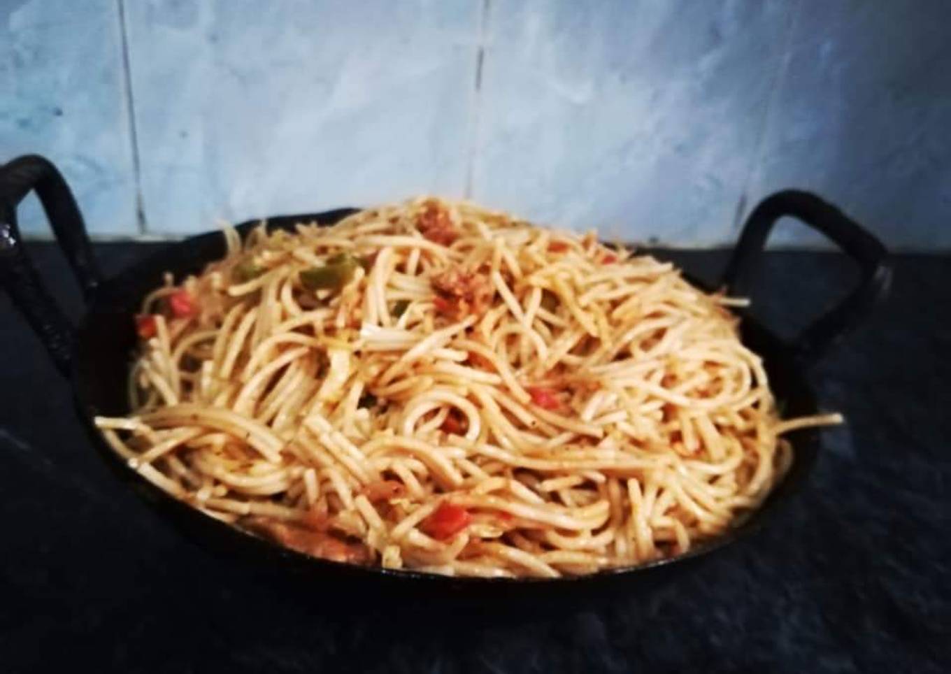 Chicken spaghetti