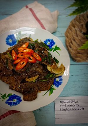 Gambar Daging Masak Blackpepper #phopbylinimohd #batch18