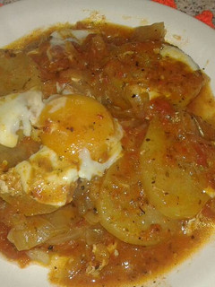 Una foto de Bifes a la criolla
