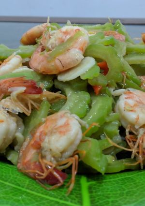 Foto resep Tumis Udang Pare