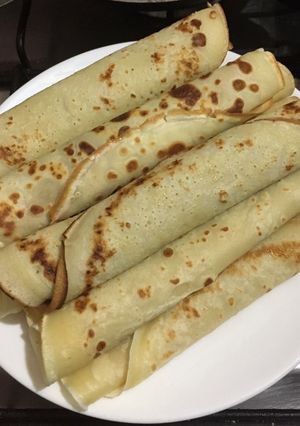 Una foto de Panqueques clásicos