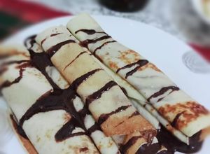 صورة لوصفة Crêpe 🥞 كريب بنصف ساعه