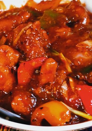 চিলি চিকেন (Chilli chicken recipe in bengali) রেসিপির প্রধান ছবি