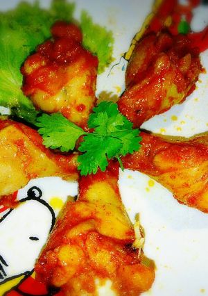 รูปของ ปีกไก่ซอสปาปริกาเวฟ