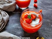 Gambar smoothies papaya