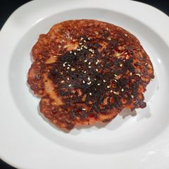 A picture of Beetroot handvo.