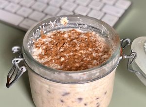 Foto principal de Overnight de avena con vainilla y chocolate