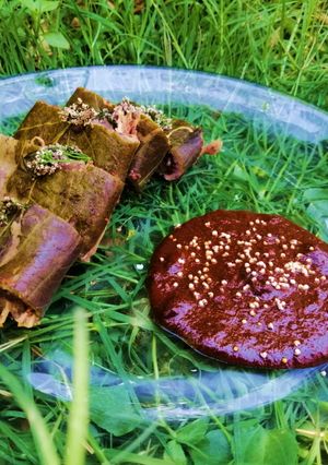 A picture of Tamal de hierba santa (Ticoo yuconroo).