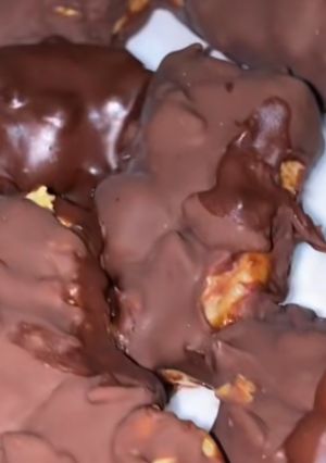 O poză a rețetei Banana bars fără coacere 🍌.