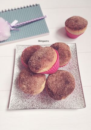 Kürtöskalács muffin (diétásan) recept fotója