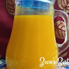 A picture of Alphonso Juice.