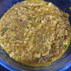 Bombay Duck Bharta or Bombil Bharta A picture of Bombay Duck Bharta or Bombil Bharta.
