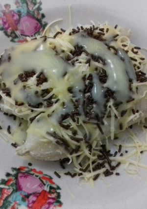Foto resep Pisang Kukus Keju Coklat Susu