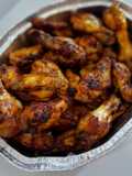 Alitas de pollo al horno picantes