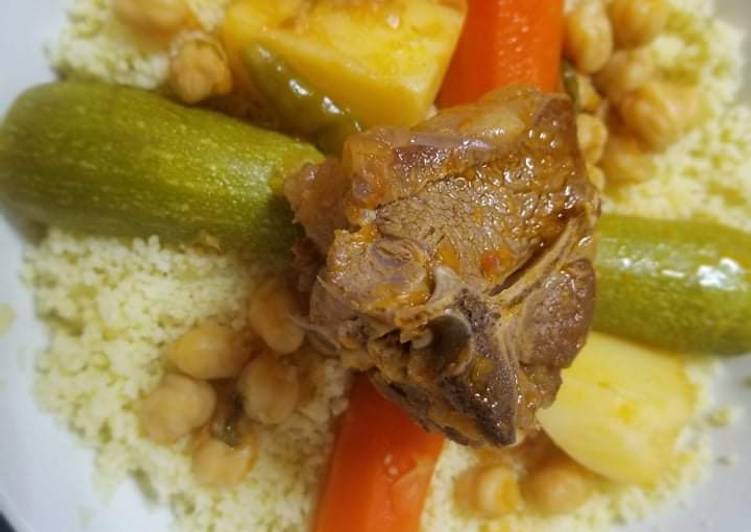 Step-by-Step Guide to Make Any-night-of-the-week Couscous Algerian way 😜🇩🇿