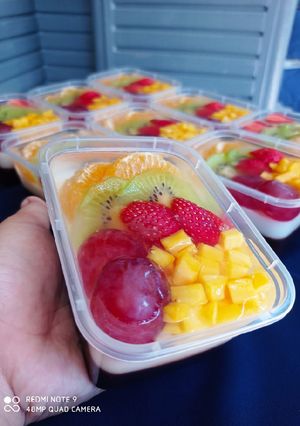 Foto resep Puding Buah, Puding Susu, dan Puding Coklat