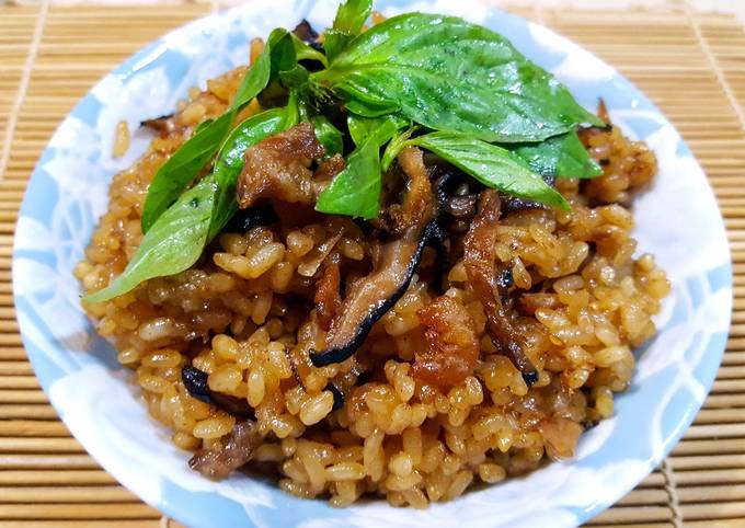 香菇油飯 ⭐ 電鍋料理 食譜成品照片