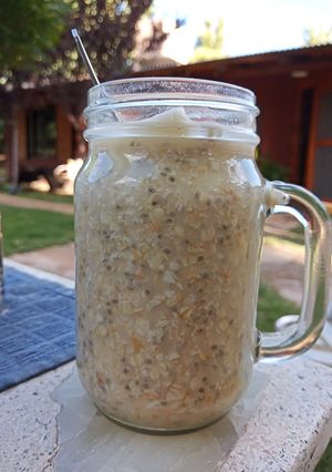 Una foto de Desayuno de avena