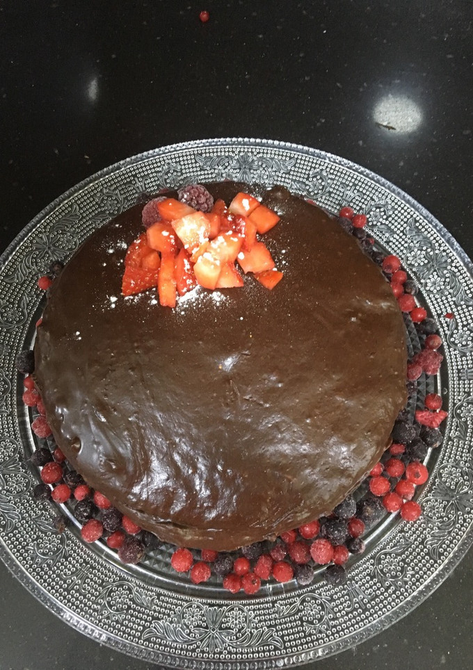 Una foto de Tarta 🍰Sacher con thermomix