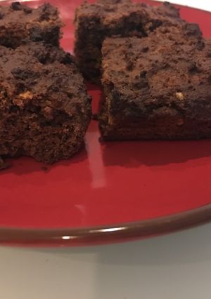 A picture of Finger Millet-Oats Brownie.