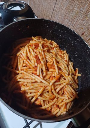عکسی از دستور ماکارونی با فیله مرغ