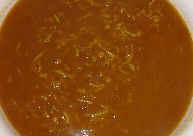 شوربة الحريرة المغربية 🍅
