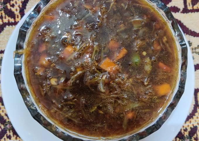 Simple Way to Prepare Homemade Hot and sour soup