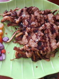 Foto resep Sate jamur bumbu kacang