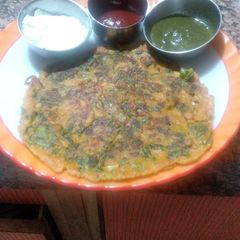 A picture of Wheat flour cheela.