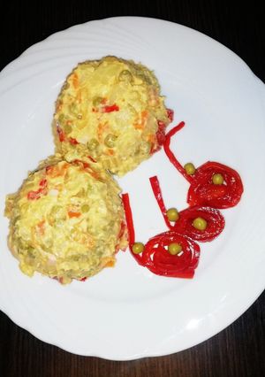 O poză a rețetei Salata boeuf- reinterpretata.