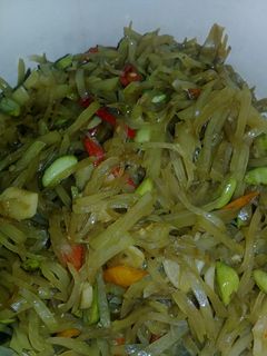 Foto resep Oseng pepaya muda