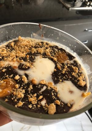 A picture of Chocolate pie.