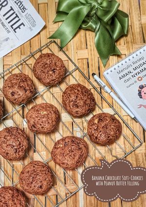 Foto resep Banana Chocolate Soft-cookies 🍌🍪🍫