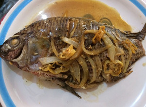 Una foto de Pescado al horno🐠