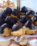 Coquitos bañados con chocolate receta de Doña Petrona