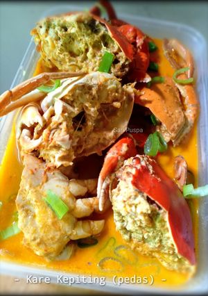 Foto resep Kare Kepiting (Pedas)