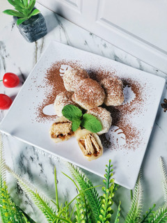Foto resep Mochi Wafer Caramel (Tanpa Tepung Ketan)