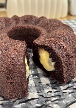 Foto resep Bolu Ketan Hitam Keju Lumer