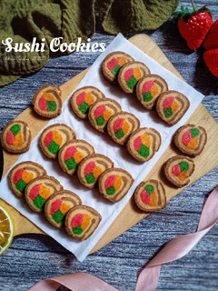 Foto resep Sushi Cookies