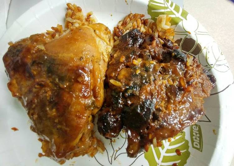 Recipe of Homemade Honey garlic chicken