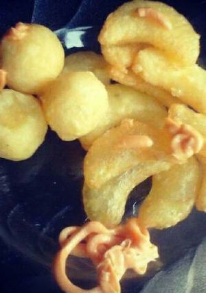 Foto resep Cheese potato fries