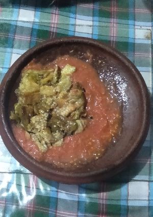 Foto resep Sambel terong bakar