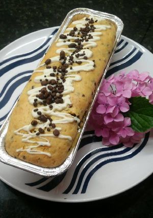 Una foto de Budín ingles con chispitas de chocolate. 🎅