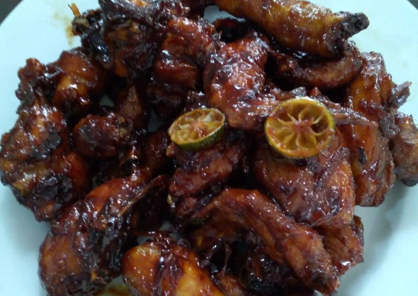 Ayam goreng saus mentega
