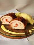 🎗️🎖️Supremas Cordon Bleu especiales 🎗️ con salsa crema de mostaza 🎖️🎗️ #pechugadepollo