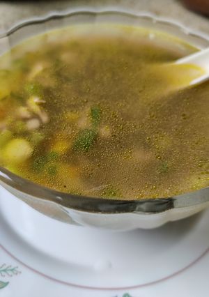 A picture of Chicken Clear Soup.